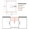 stainless steel basin for sale