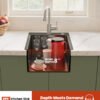 Handmade Kitchen Stainless Steel Undermount Sink