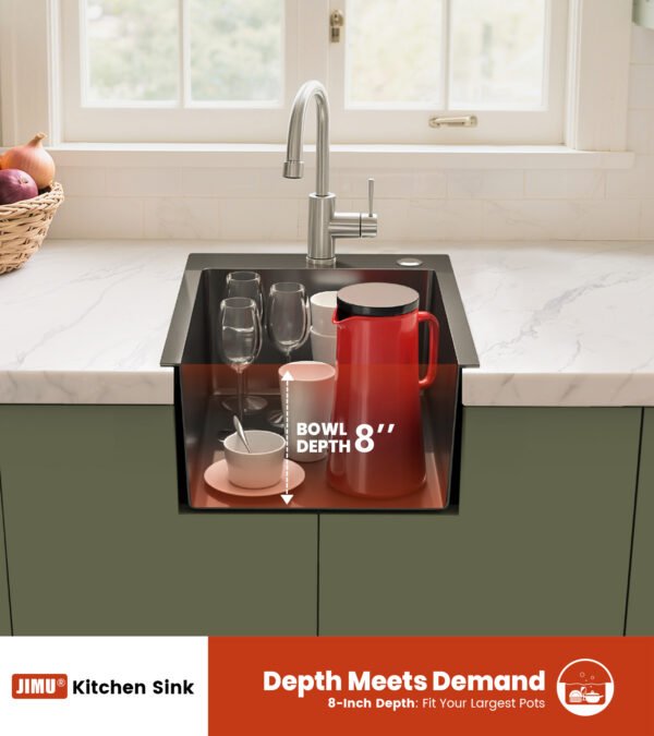 Handmade Kitchen Stainless Steel Undermount Sink
