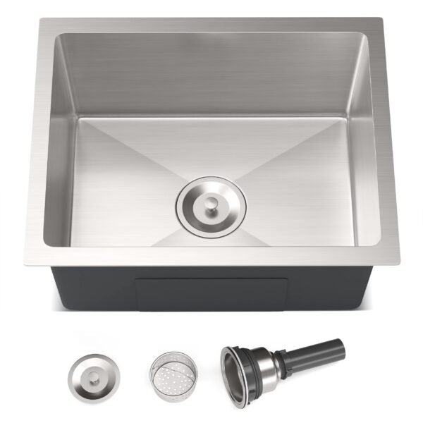 jimuhouses stainless steel single kitchen sink