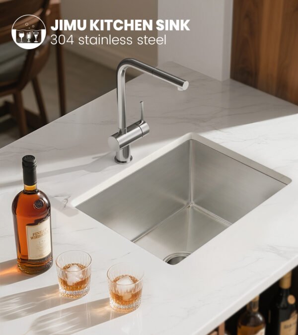 jimuhouses stainless steel single kitchen sink