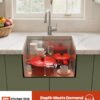 jimuhouses stainless steel single kitchen sink