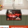 JIMU undermount single bowl kitchen sinks