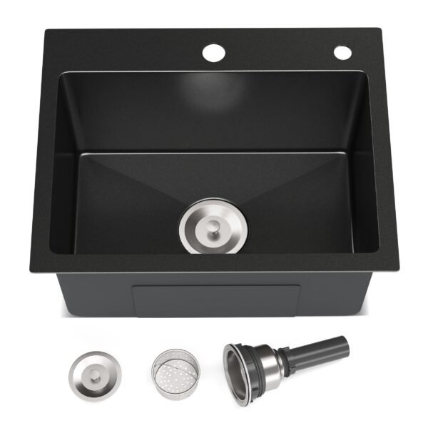 JIMU undermount single bowl kitchen sinks
