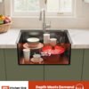 Stainless Steel Single Bowl Undermount Kitchen Sink