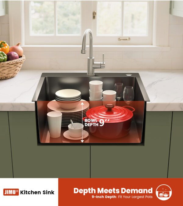 Stainless Steel Single Bowl Undermount Kitchen Sink