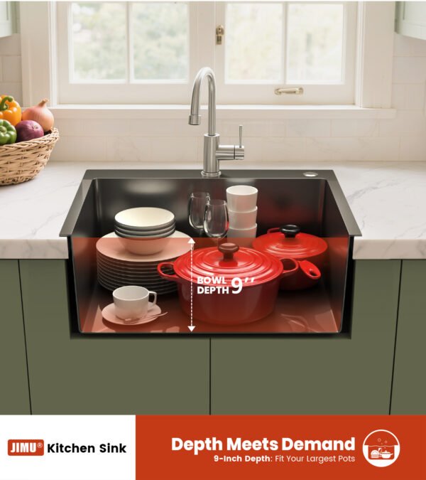 Wholesale Black stainless steel kitchen sink
