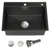 Wholesale Black stainless steel kitchen sink