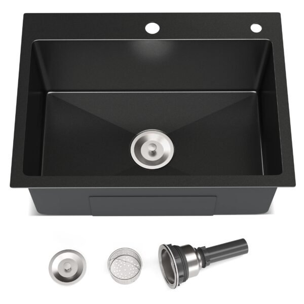 Wholesale Black stainless steel kitchen sink