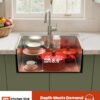 composite sink brushed 2522
