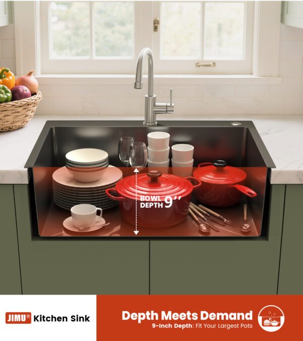 ODM Stainless Steel Square Undermount Single Bowl Sink