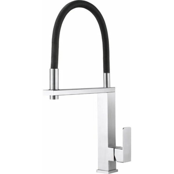 F1106 Pull-down Faucet with Square Body and Flexible Hose
