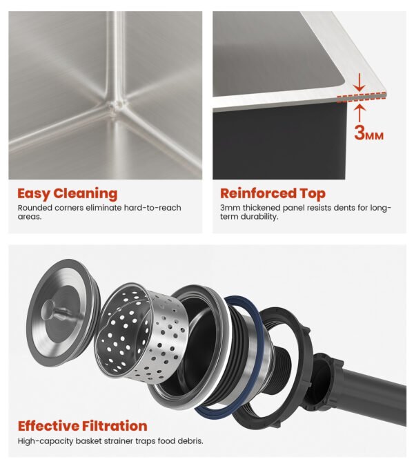 stainless steel basin for sale