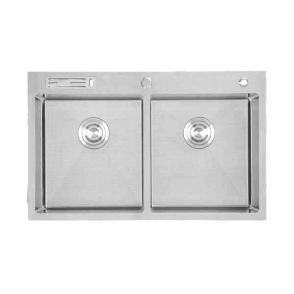 H-9050TD product photo H-9050TD handmade stainless steel kitchen sink