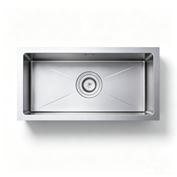 36-inch Extra Large Undermount Single Bowl Stainless Steel Kitchen Sink 36-inch Extra Large Undermount Single Bowl Stainless Steel Kitchen Sink